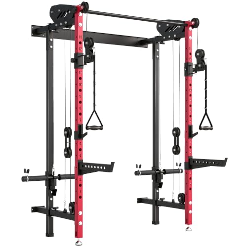 SPORTNOW Station de Musculation Pliable 700 kg en Acier, Cag
