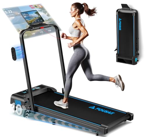 Tapis de Course 5 en 1, FOUSAE Tapis de Marche Pliable avec 