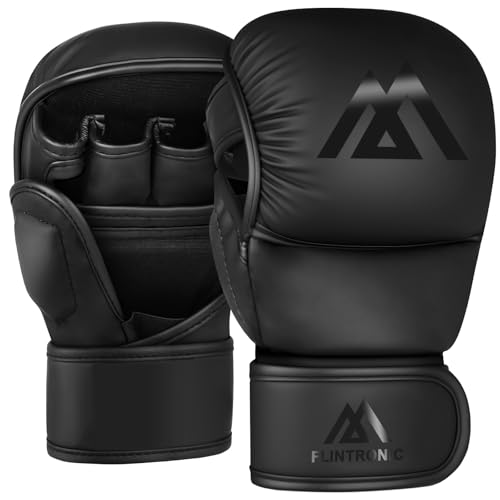 Flintronic Gants MMA Hommes Femmes, Gant Boxe Karaté, Gants