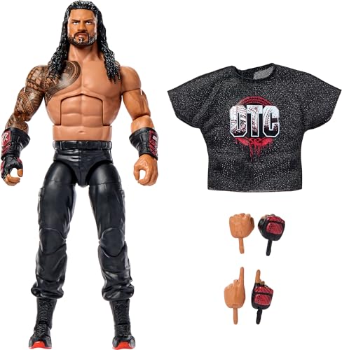 Mattel WWE Figurine articulée Élite Roman Reigns de 15 cm à 