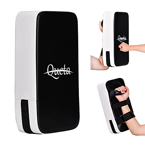 Queta Boxe Bouclier Bouclier de Frappe en Cuir PU Boxe Pad l