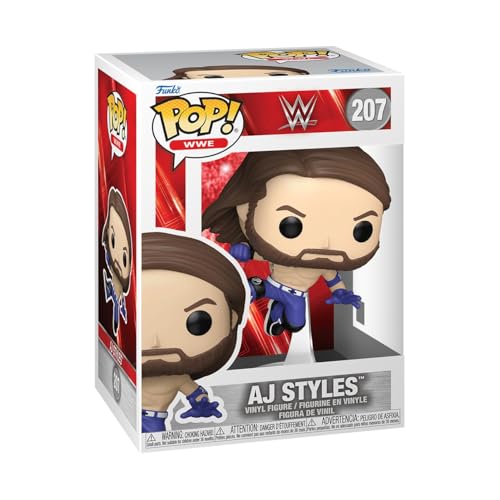 Funko Pop! WWE: AJ Styles - Figurine en Vinyle de Collection