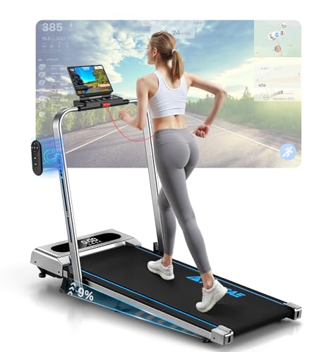 Tapis de Course, FOUSAE Walking Pad Électrique Pliable avec 