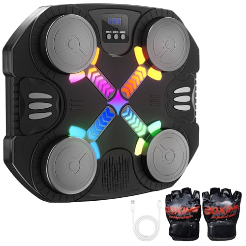 Esnowlee Machine de Boxe Musicale Jouet de Sport pour Enfant