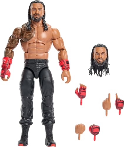 Mattel WWE Figurine articulée Élite Grands Champions Roman R