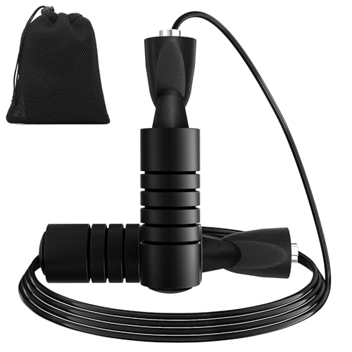 Euqvunn Corde a Sauter Sport, Réglable Corde a Sauter Enfant