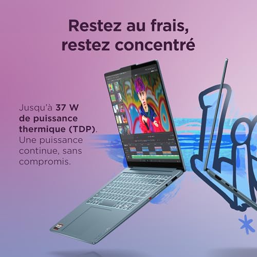 Lenovo Yoga Slim 7 14AKP10 - Ordinateur Portable 14 OLED WUX