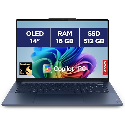 Lenovo Yoga Slim 7 14Q8X9 - Ordinateur Portable Copilot + 14