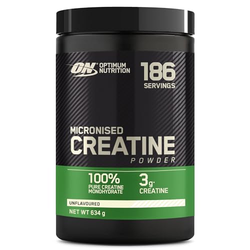 Optimum Nutrition Créatine Micronisée en Poudre, Sans Arôme,