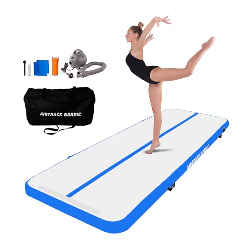 AirTrack Nordic Tapis de gymnastique gonflable standard de 4