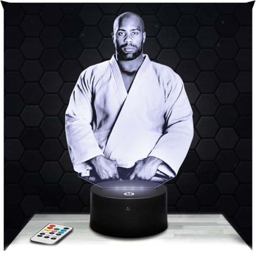 Lampephoto.fr - Lampe 3D Teddy Riner Judo Judoka Français, D