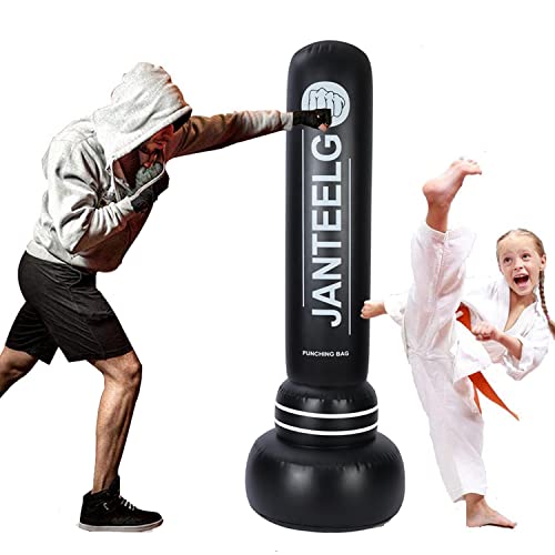 Punching Ball Enfant et Adulte - Sac de Boxe, JanTeelGO 180c