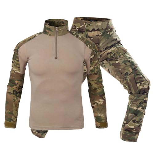 Oanviso Homme Tactique de Camouflage Costume Vêtements Sport