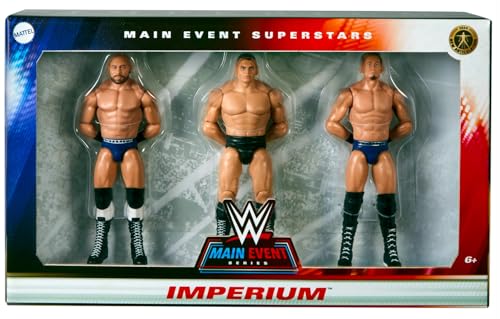 WWE Imperium Main Event Series Lot de 3 figurines de lutte G