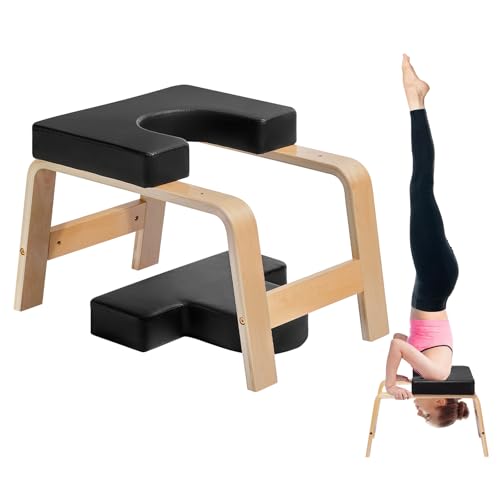 VEVOR Tabouret inversé de Yoga Unisex-Adult, Noir, 136