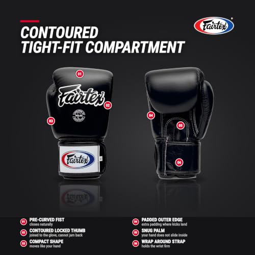 Fairtex BGV1 Gants dentraînement de Boxe Muay Thai pour Homm