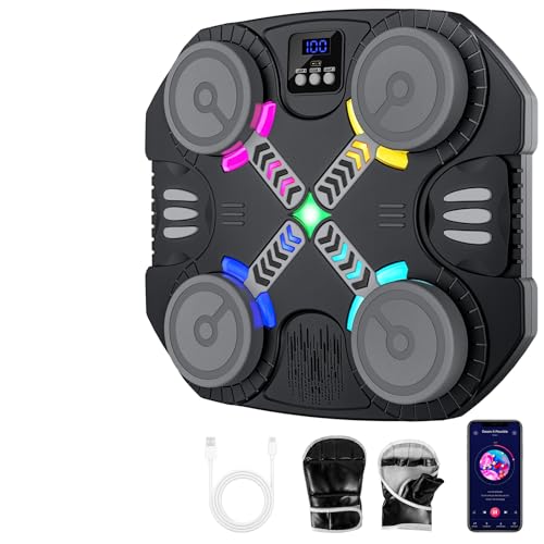 Machine Boxe Musicale Enfants, Music Boxing Machine avec Gan