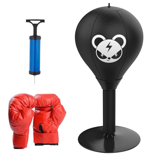 Punching Ball de Bureau Boxe Table Stress Buster Ballon Boxe