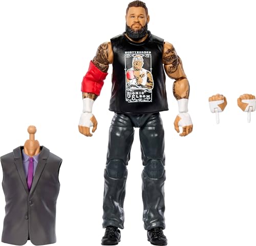 Mattel WWE Elite Collection Figurine et accessoires, Kevin O
