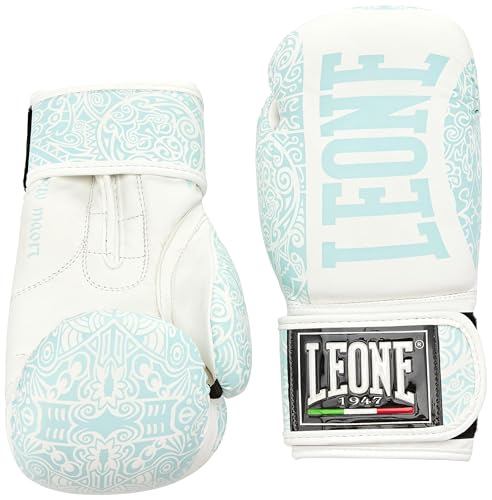LEONE 1947 Gants de boxe maoris, blancs/14 oz - GN070