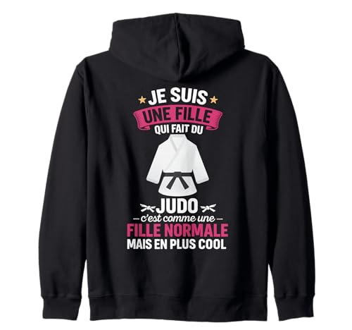 Judo Judoiste Judoka Je suis Une Fille Qui Fait du Judo Swea