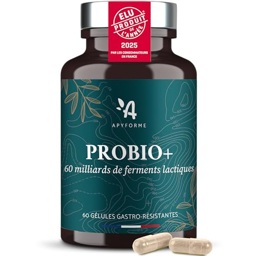 Probiotique Flore Intestinale - 60 Milliards UFC/Jour - 10 S