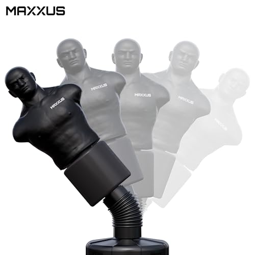 MAXXUS Mannequin de Boxe Pro Fighter - Autoportant, Lourd, H