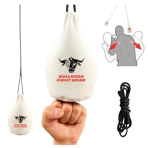 BULL DOZA Sac de boxe à remplir soi-même avec corde de suspe