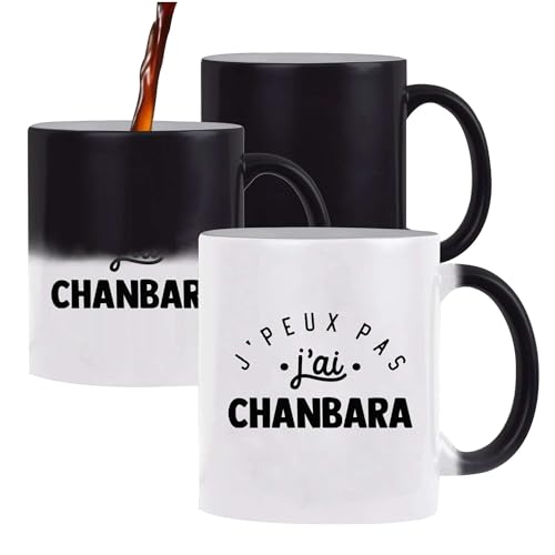 Mug Magique Jpeux Pas jai Chanbara | Mug qui change couleur