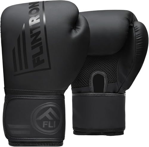 Flintronic Gants de Boxe Professionnels, 8 OZ Gants dentraîn