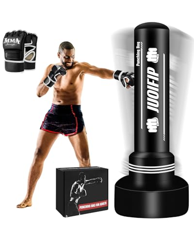 YORWHIN 180cm Sac de Frappe Adulte avec des Gants de Boxe - 