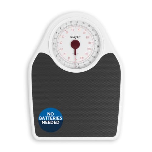 Salter Balance Pèse Personne Mécanique, Style Rétro Sans Pil