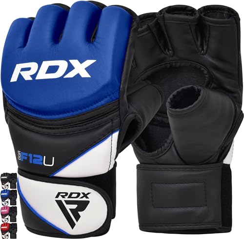 RDX MMA Gants dentraînement, Maya Hide Cuir, Mitaines Boxe G