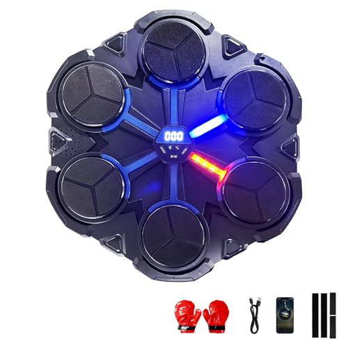 Machine de Boxe Musicale, Modèle Amélioré Bluetooth Intellig