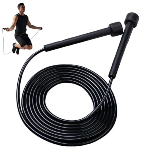 MLRUQRX 1 Corde A Sauter Sport Speed Rope 2,8 M Noir