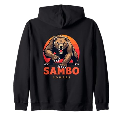 Sambo Bear Fighter Sweat à Capuche