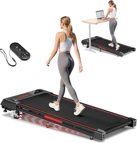 Tapis de Course Pliable Inclinable 9%,FOUSAE Walking Pad 3 e
