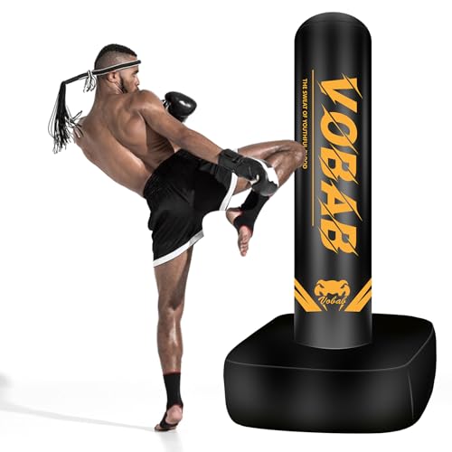 Sac de frappe de boxe sur pied de 175 cm de hauteur, conçu p