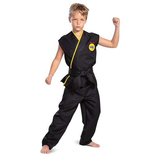 DISGUISE Costume officiel Cobra Kai pour enfants, costume de
