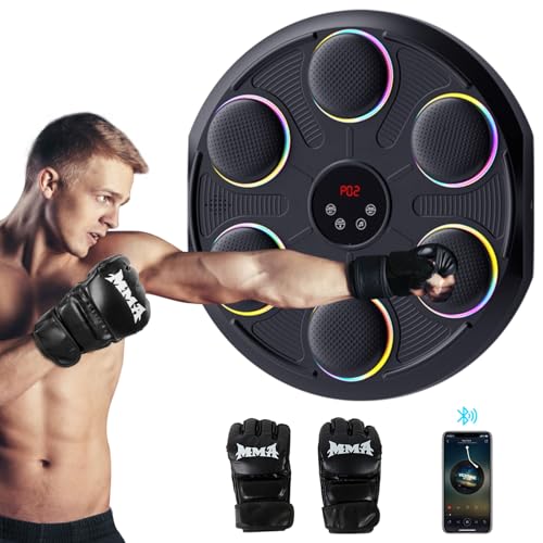 Machine de Boxe Musicale - Boîte Murale Musique, 12 Modes de