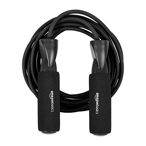 Amazon Basics Corde à sauter standard, 300 cm, Noir