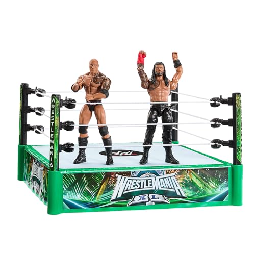 Mattel Mattel WWE Coffret Bloodline Rules avec Ring et 2 Fig