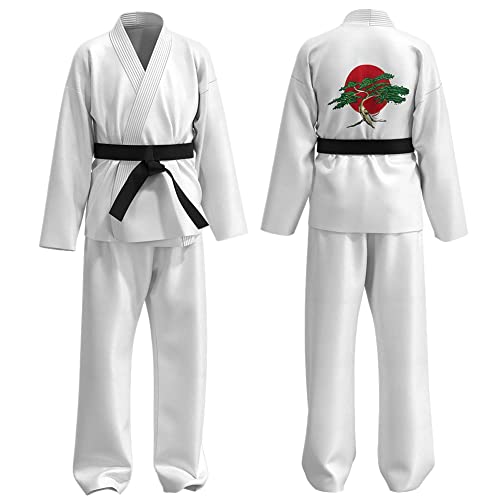 L SERVER Kimono Karaté Enfant Fille Confortable Professionne