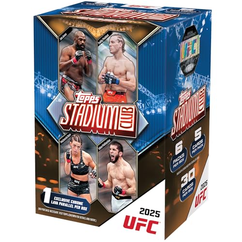 Topps Stadium Club UFC 2025 - Scellé en Usine - Boîte économ