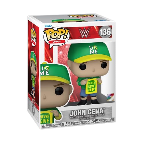 Funko Pop! WWE: John Cena - (Never Give Up) - Figurine en Vi