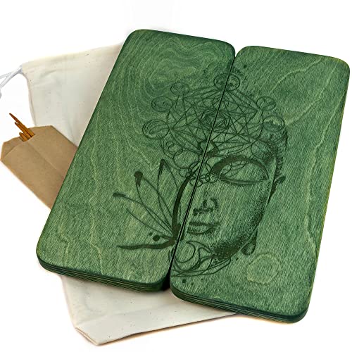 Sadhu Planche en bois avec clous galvanisés dynamiques pour