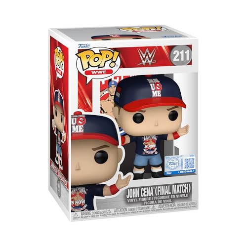 Funko Pop! WWE: John Cena - Final Match - Figurine en Vinyle