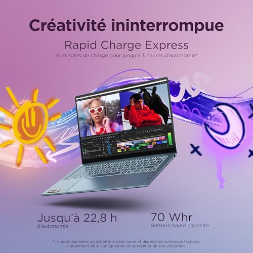 Lenovo Yoga Slim 7 14AKP10 - Ordinateur Portable 14 OLED Cop