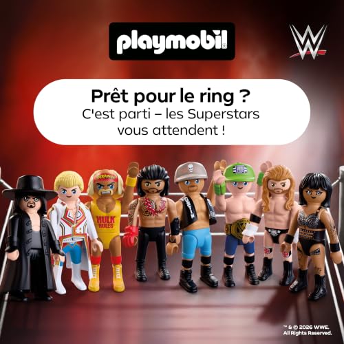 Playmobil | WWE® | RAW Ring Collectors Set | Ring de Catch a