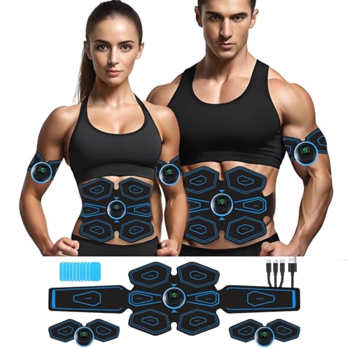 AILEDA Electrostimulateur Musculaire, Ceinture Abdominale El